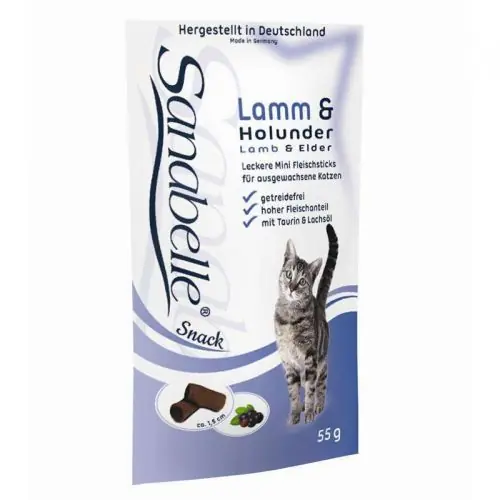 Ausverkauf Sanabelle Snack mit Lamm & Holunder 55g