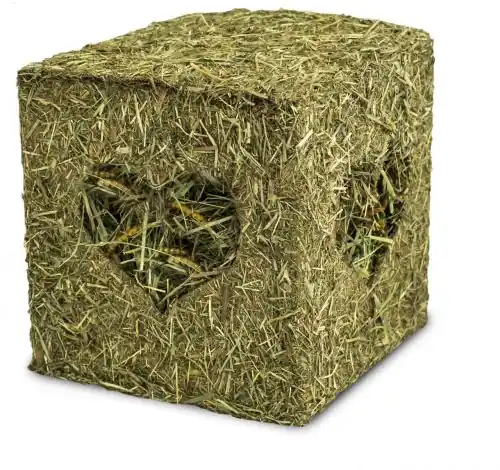 JR Farm Heu Würfel klein mit Mehlwürmern 125g Geprüft