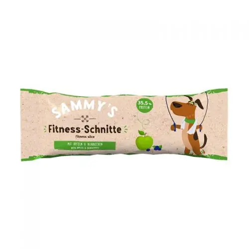 Bosch Sammys Fitness-Schnitte mit Äpfeln & Blaubeeren 25g Billig