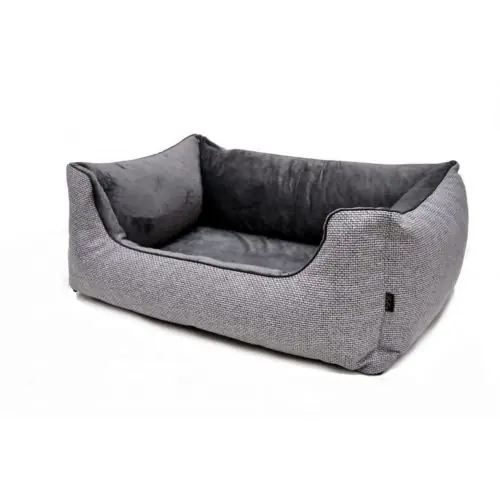 Lebon Hundebett Louis PLUS - Silver 80 x 60 cm Aktuell