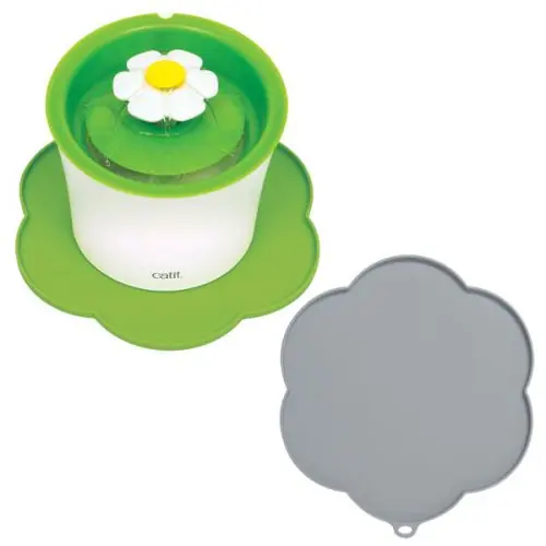 CATIT Silikonmatte Blume - 30 cm Grün Neuheit
