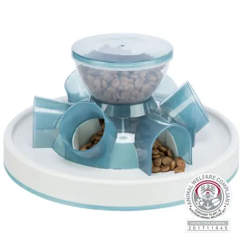 Expressversand Trixie Cat Activity Tunnel Feeder