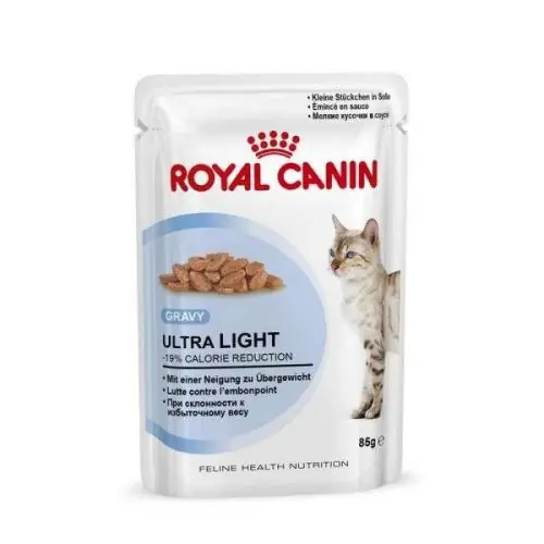 Royal Canin Frischebeutel Ultra Light in Sosse Multipack 12x85g Sale