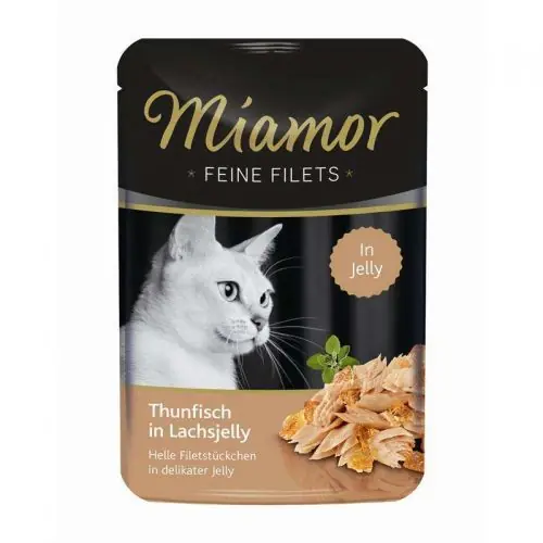 Neue Ware Miamor Feine Filets PB Thunfisch in Lachsjelly 100g