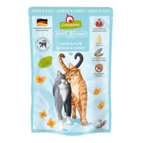 Jetzt Kaufen GranataPet Delicatessen Pouch Lachs & Pute 85 g