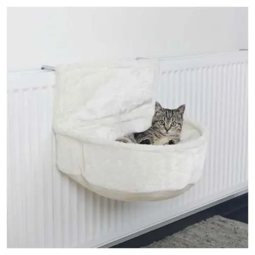 Rabatt Trixie Kuschelsack für Heizkörper - Weiß