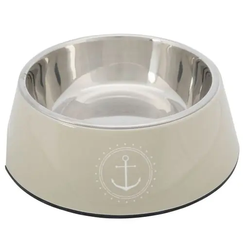Trixie BE NORDIC Napf aus Melamin und Edelstahl - sand 0.2 l/ø 14 cm Beliebt