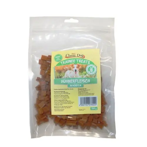 Classic Dog Trainee Treats Hühnerfleischwürfel 250 g Aktuell