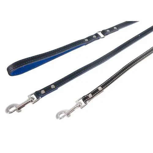 Begrenztes Angebot Karlie Leine Chic - 100 cm / 18 mm Schwarz/Blau
