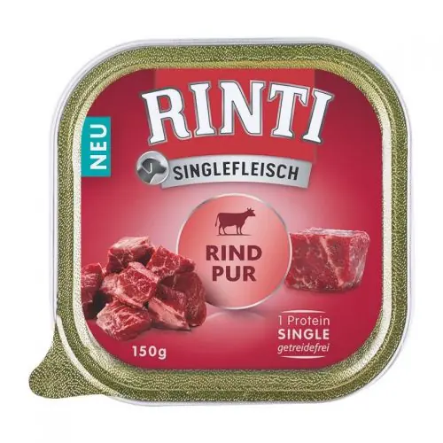 Rinti Schale Singlefleisch Rind Pur 150g Letzte Chance