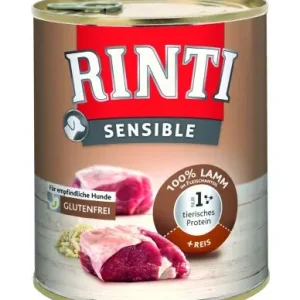 Garantierte Lieferung Rinti Dose Sensible Lamm & Reis 800g