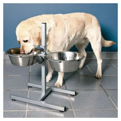 Trixie Hundebar mit Edelstahlnäpfen - 2 x 4,5 l Preisreduziert
