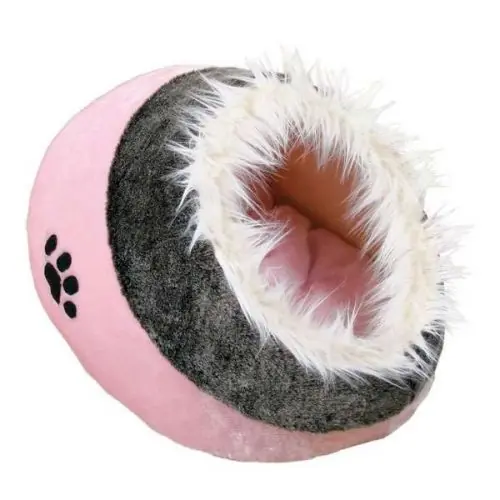 Trixie Kuschelhöhle Minou - rosa/grau Preis Gesenkt