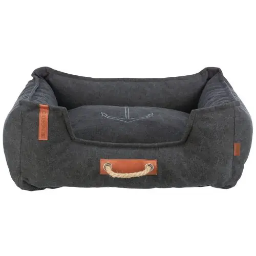 Trixie BE NORDIC Bett Föhr - Schwarz 60 × 50 cm Must-Have