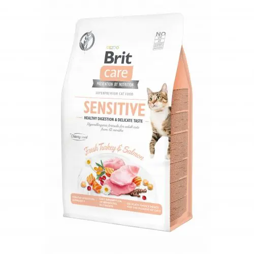 Echt Brit Care Cat Grain-Free - Sensitive - Healthy Digestion 400g