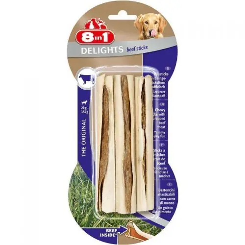 8in1 Delights Beef Kausticks Super-Preis