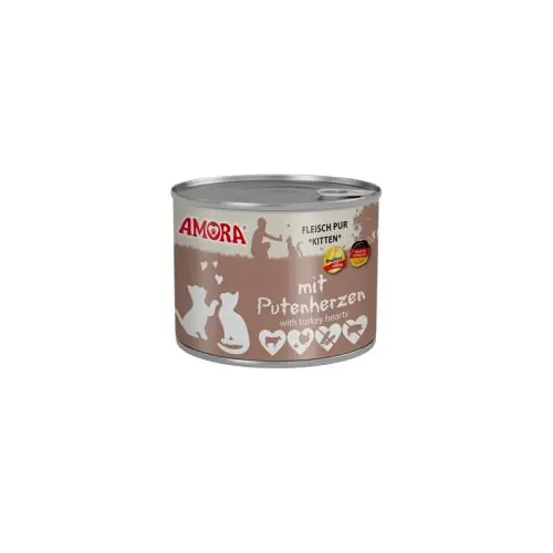 Amora Cat Dose Katzenkinder mit Putenherzen 200g Top-Seller