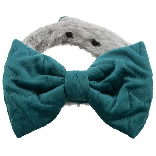 Trixie Halsband Estelle mit Schleife - grün S–M 30–45 cm/40 mm Markenware