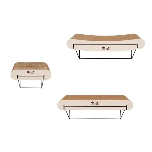 D&D Wandregal-Set David - braun/beige Preisreduziert