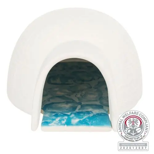 Preis Gesenkt Trixie Iglu mit Kühlplatte - 13 × 9 × 15 cm