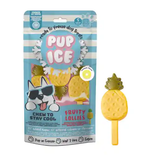 Super-Preis Pup Ice Fruity Lollies Pineapple S - 3 Stück