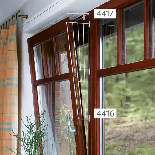 Trixie Schutzgitter-Set aus Metall für ein Fenster Garantierte Lieferung