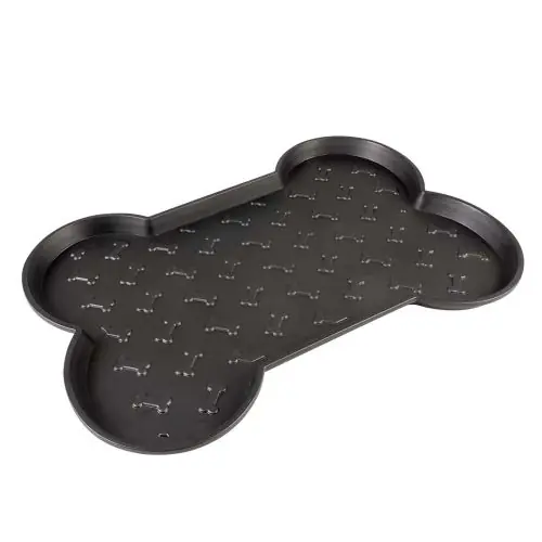 Duvoplus Napfunterlage Knochen ECO - schwarz Billig
