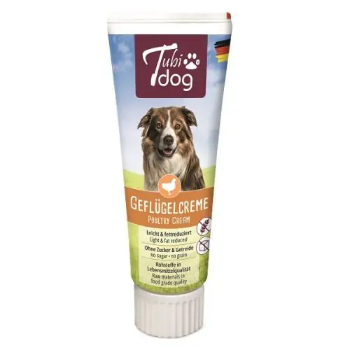 Top-Seller Tubi Dog Delikatess-Geflügelcreme 75g