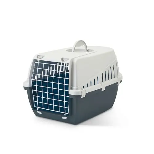 Schneller Versand Savic Transportbox Trotter 2 grau/anthrazit