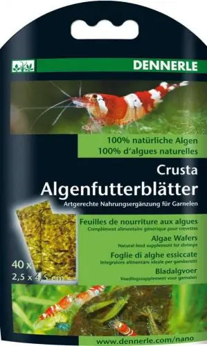 Begrenztes Angebot Dennerle Nano Algenfutterblätter