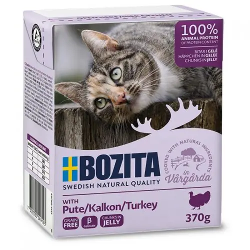 Online Kaufen Bozita Cat Tetra Recard Häppchen in Gelee Pute 370g