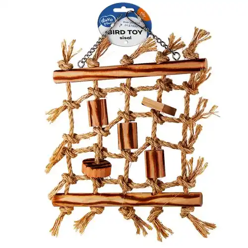 Echt Duvoplus Vogelspielzeug Kletternetz