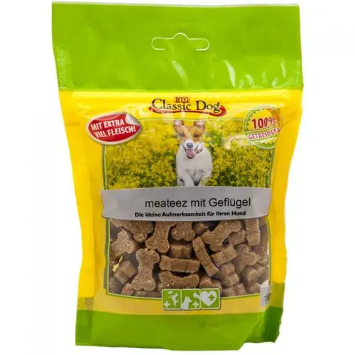 Classic Dog Snack meateez mit Geflügel 150g Begrenztes Angebot