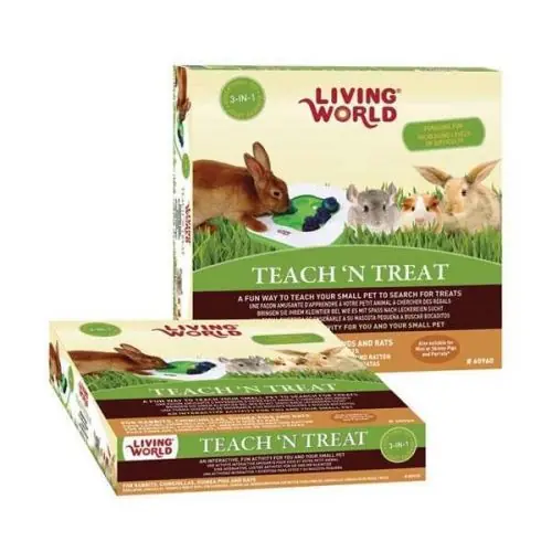 Hagen LivingWorld Teach'N Treat - Interaktives Spielzeug für Kleintiere Nur Für Kurze Zeit