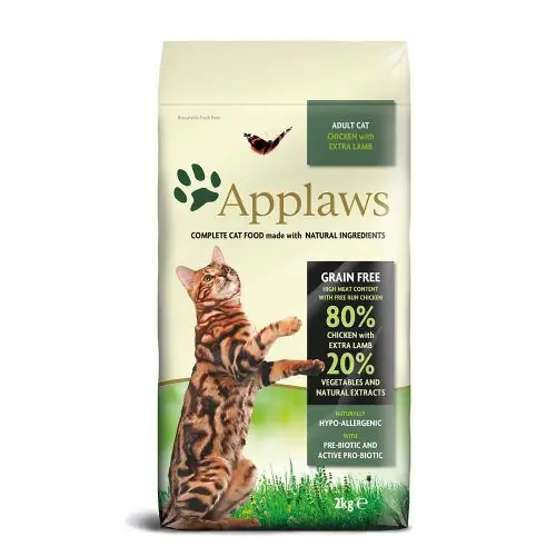 Applaws Katzentrockenfutter mit Hühnchen 2 kg 400 g Echt