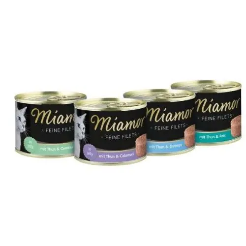 Miamor Feine Filets 185g Thunfisch & Gemüse Thunfisch & Calamari Geprüft