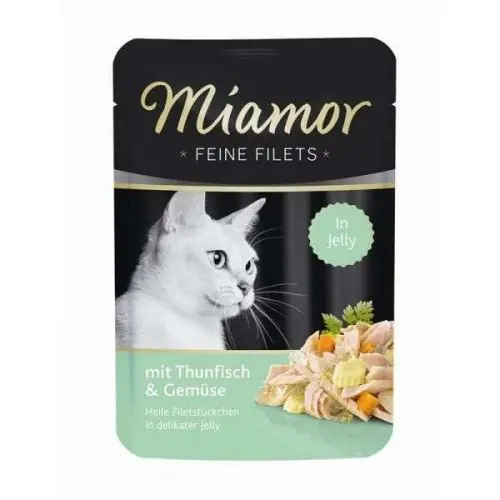 Miamor Feine Filets PB 100g Thun & Gemüse Thun & Calamari Meistverkauft