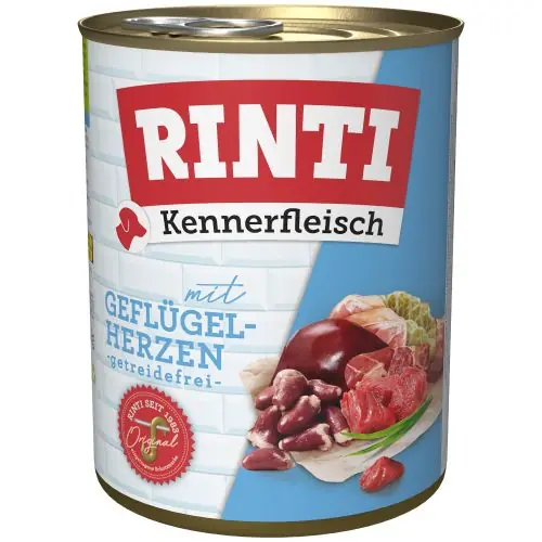 Rinti Kennerfleisch Geflügelherzen 800 g 400 g Angebot