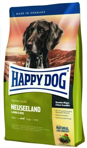 Solange Der Vorrat Reicht Happy Dog Supreme Sensible Neuseeland 12,5 kg 12.5 kg