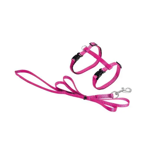 Karlie ASP Katzengeschirr mit Leine Pink Beige Billig