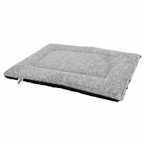 Duvoplus Hundematte Sherpa ECO - Grau 91 x 61cm 76 x 53cm Neu Im Sortiment