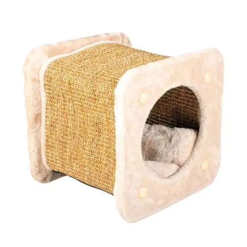 Solange Der Vorrat Reicht Duvoplus Kratztunnel Square Beige Schwarz