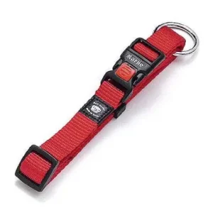 Wochenendangebot Karlie ASP Halsband verstellbar - Rot 15 mm, 30-45 cm 10 mm. 20-35 cm