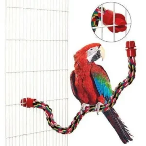Preisknaller Karlie Biegsame Baumwollsitzstange BIRD BAR 66 cm 30 cm