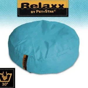 Zertifiziert Pet-Star RELAXX Kissen - Rund, 70 cm Hellblau Hellblau