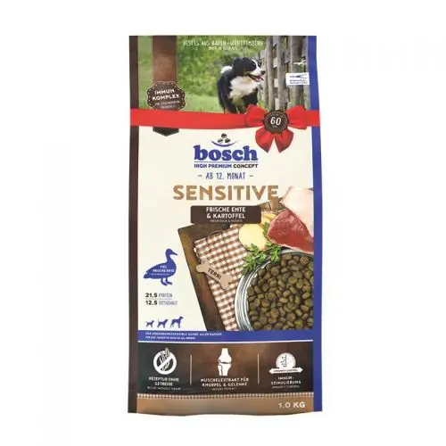 Versand Am Gleichen Tag Bosch Sensitive Ente & Kartoffel 1 kg 1 kg