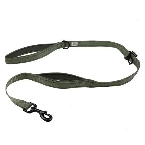 Duvoplus EXPLOR Ultimate Fit On-The-Road-Leine Classic - Undercover Green 130cm - 25mm 130cm - 16mm Neue Ware