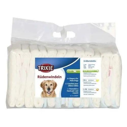 Heißes Angebot Trixie Hundewindeln für Rüden M-L XS