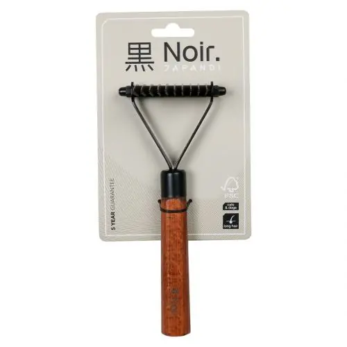 EBI Noir Japandi Entfilzungsharke 20 x 8 x 6cm 18.5 x 6 x 4cm Abverkauf