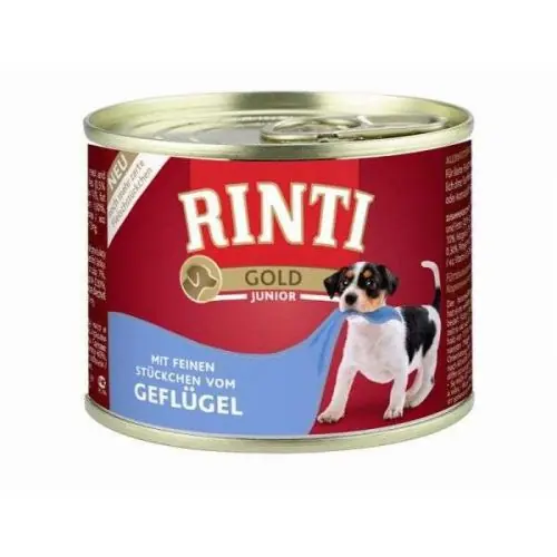 Rinti Gold Junior 185g Geflügelhäppchen Geflügelhäppchen Günstig